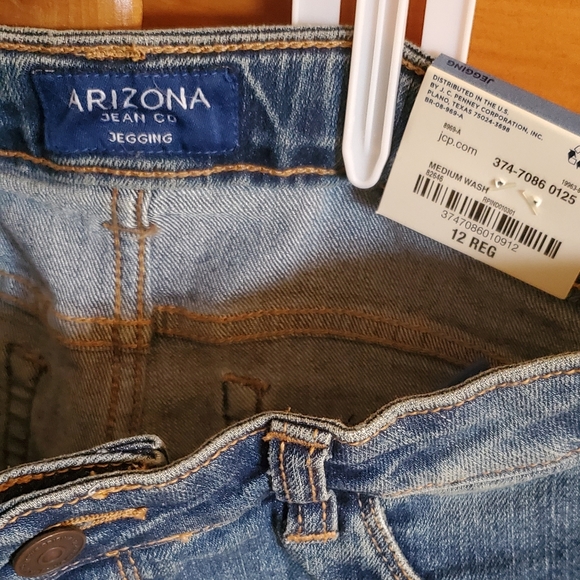 Arizona Girl's jeans Girls 12 - Picture 2 of 4